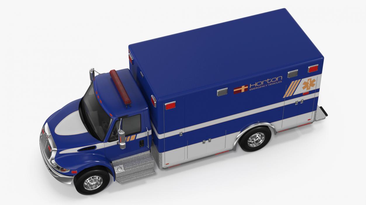 3D International Durastar Ambulance Truck model