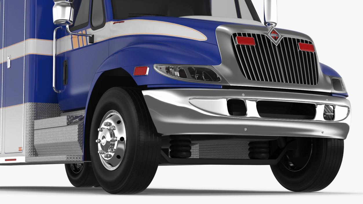 3D International Durastar Ambulance Truck model