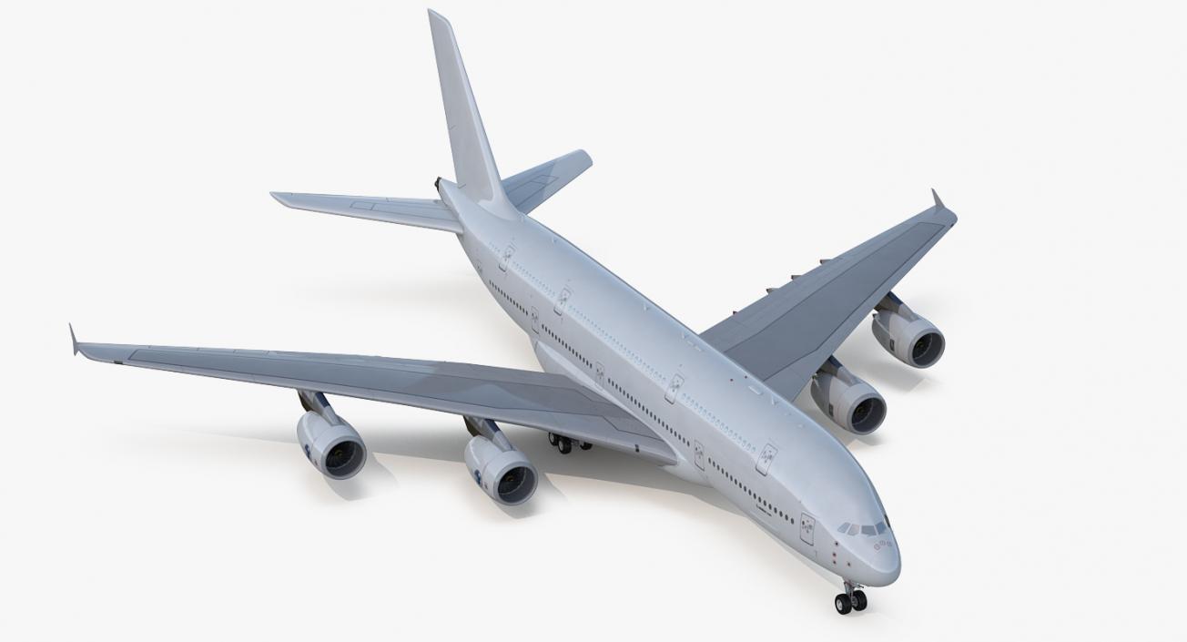 3D Airbus A380-900 Generic model