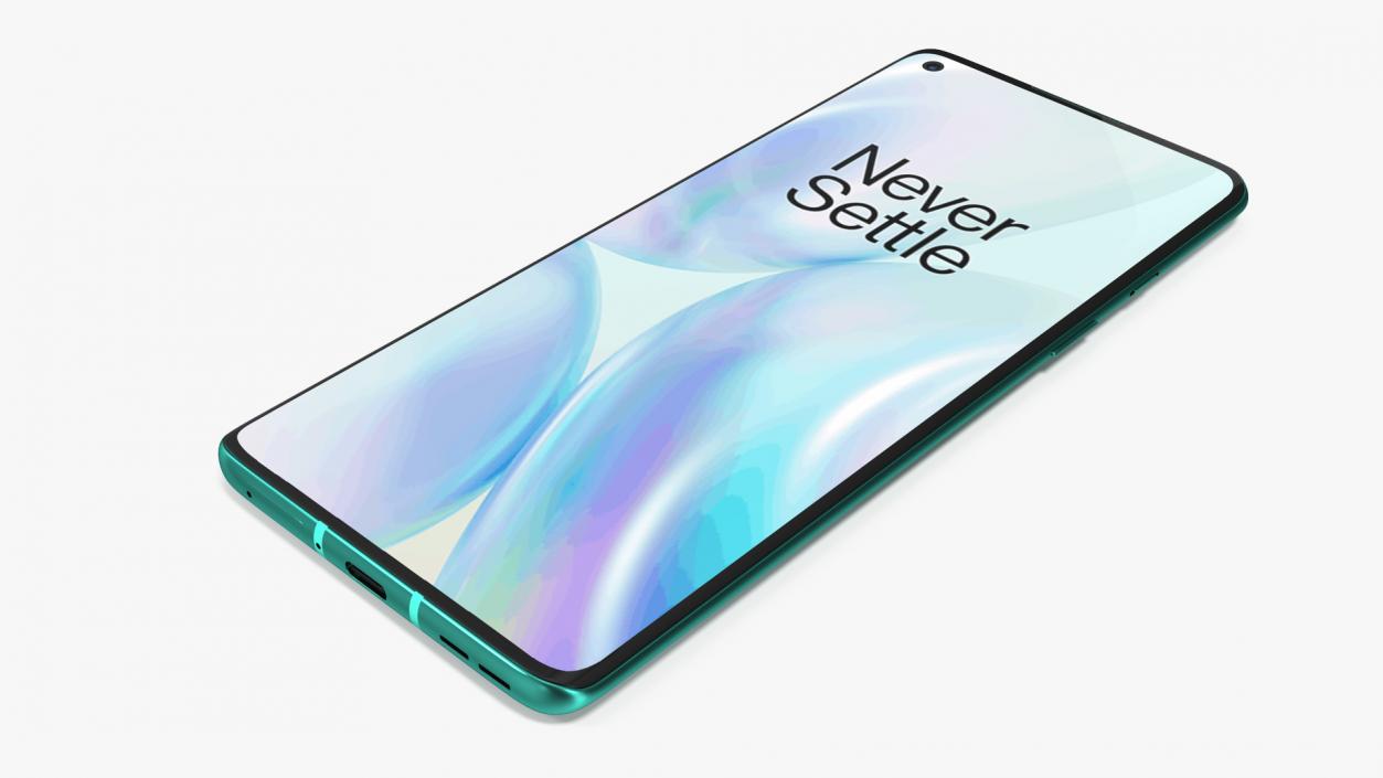 3D OnePlus 8 Glacial Green model