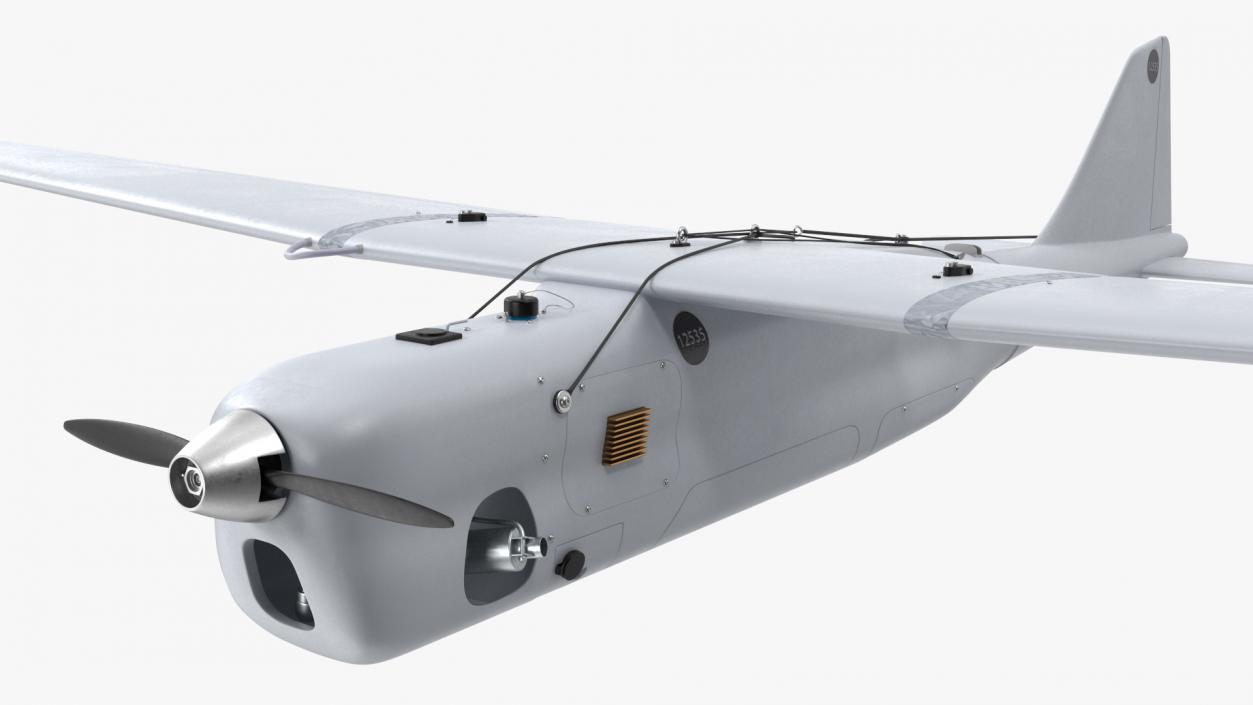 3D model Russian UAV Orlan 10