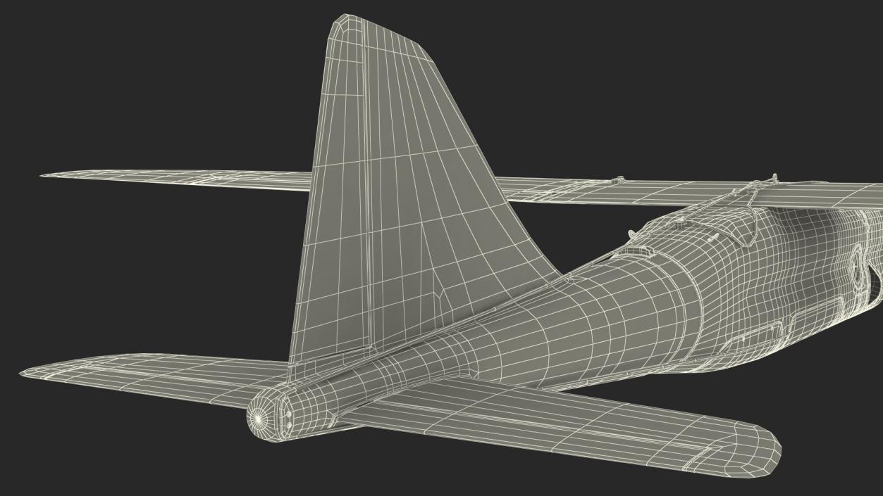 3D model Russian UAV Orlan 10