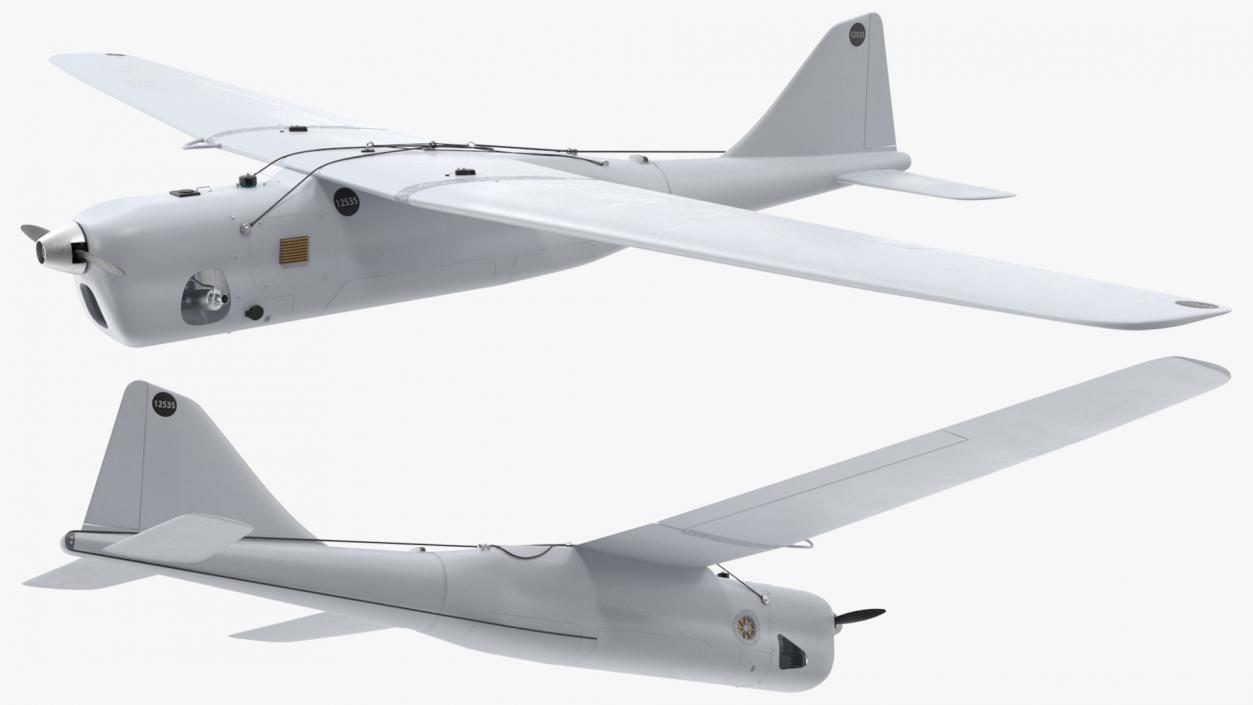 3D model Russian UAV Orlan 10