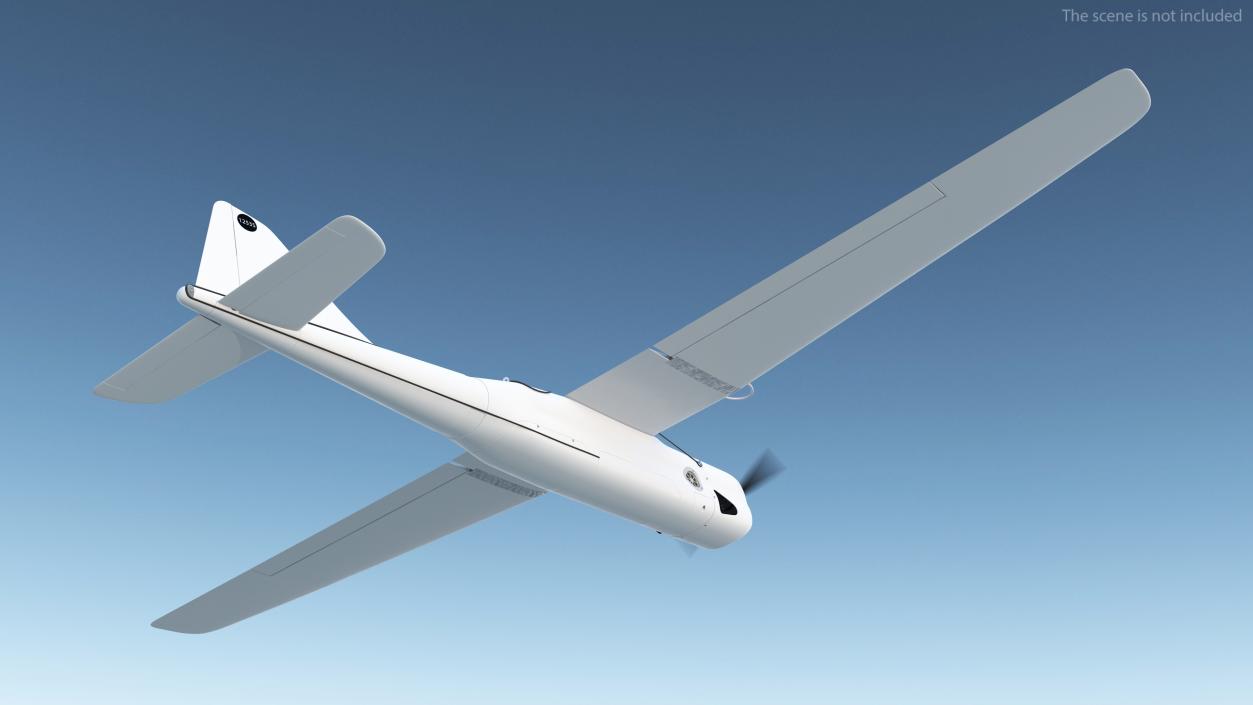 3D model Russian UAV Orlan 10