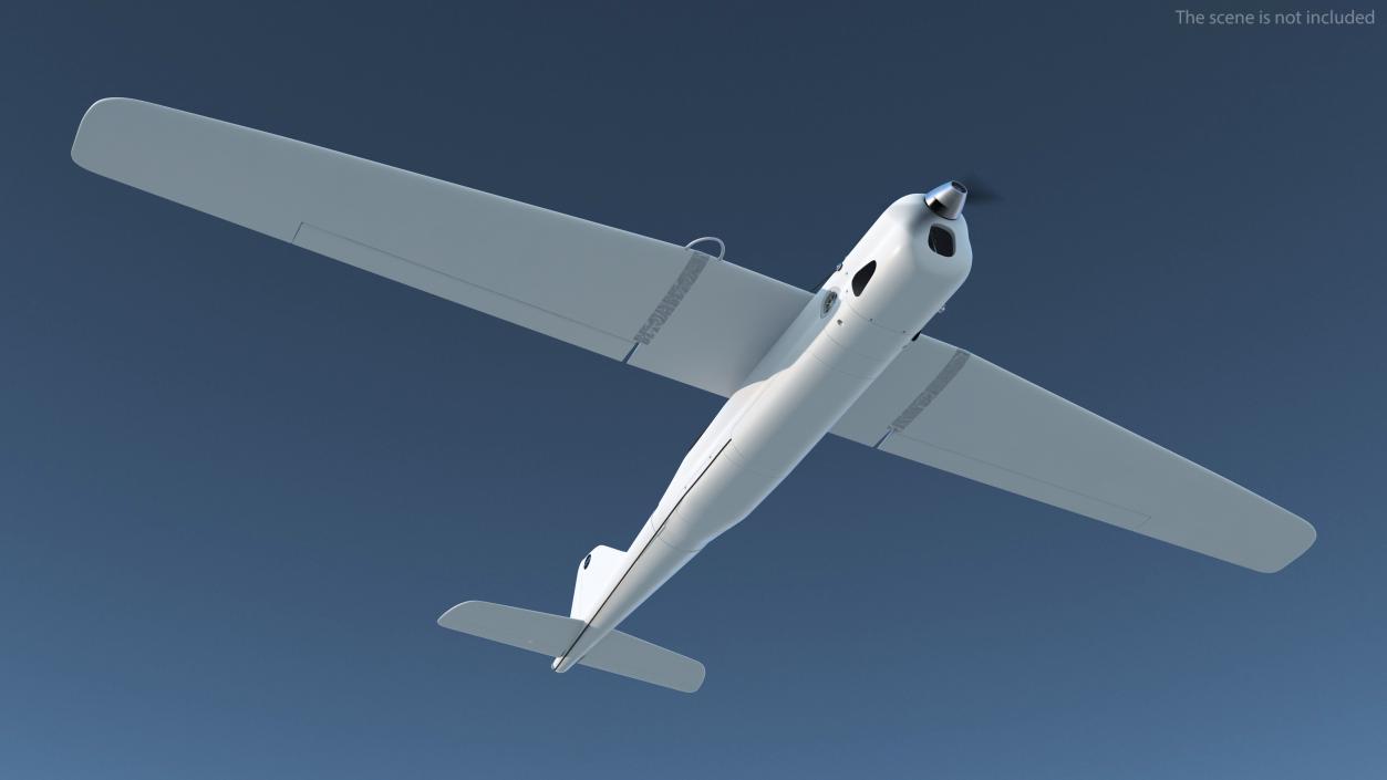 3D model Russian UAV Orlan 10