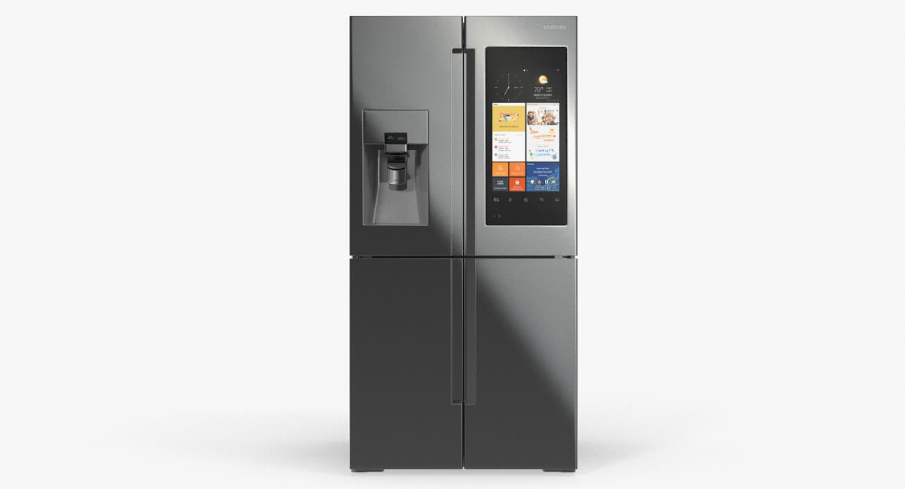 3D Family Hub French Door Smart Refrigerator