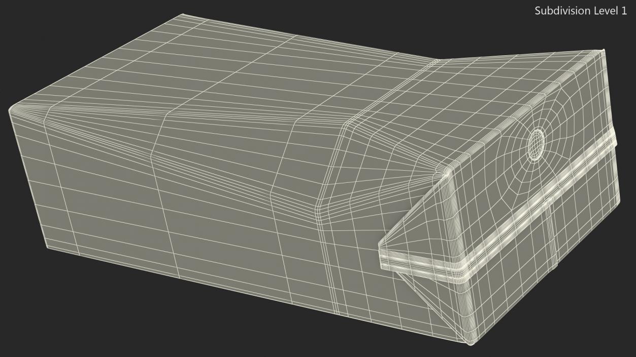 3D Small Aseptic Carton with Straw Hole