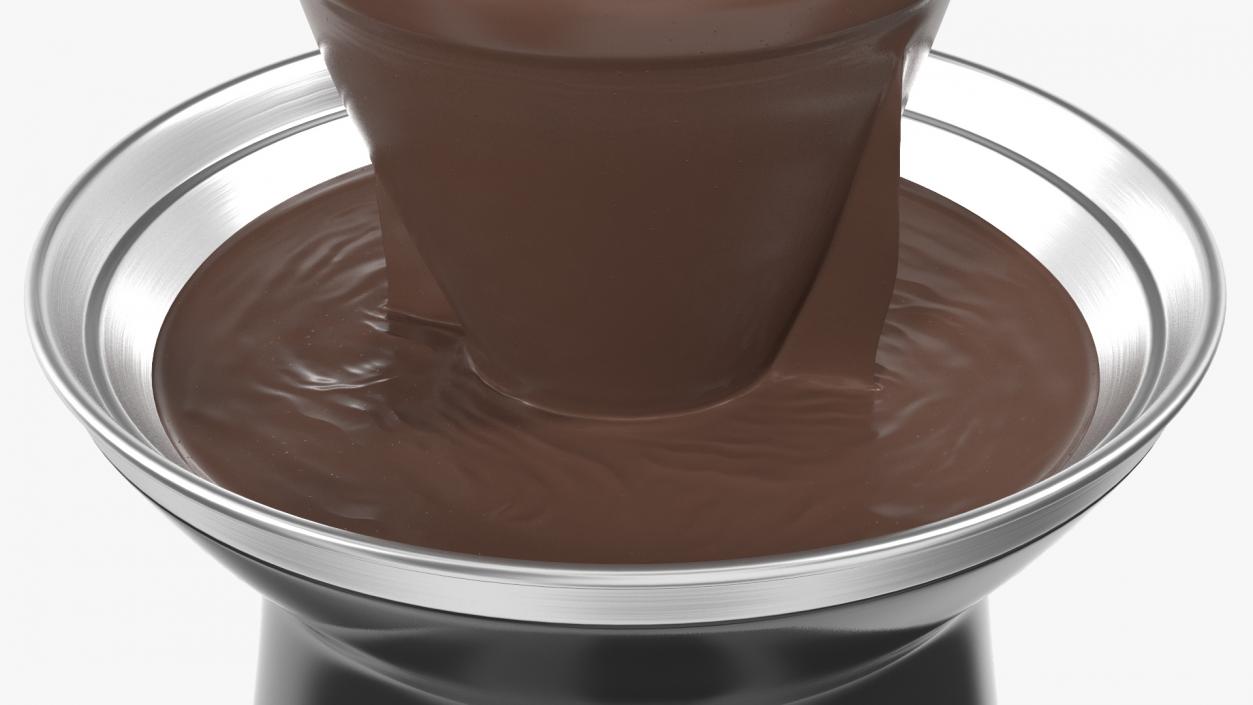 Chocolate Fountain Machine Fondue Maker 3D model