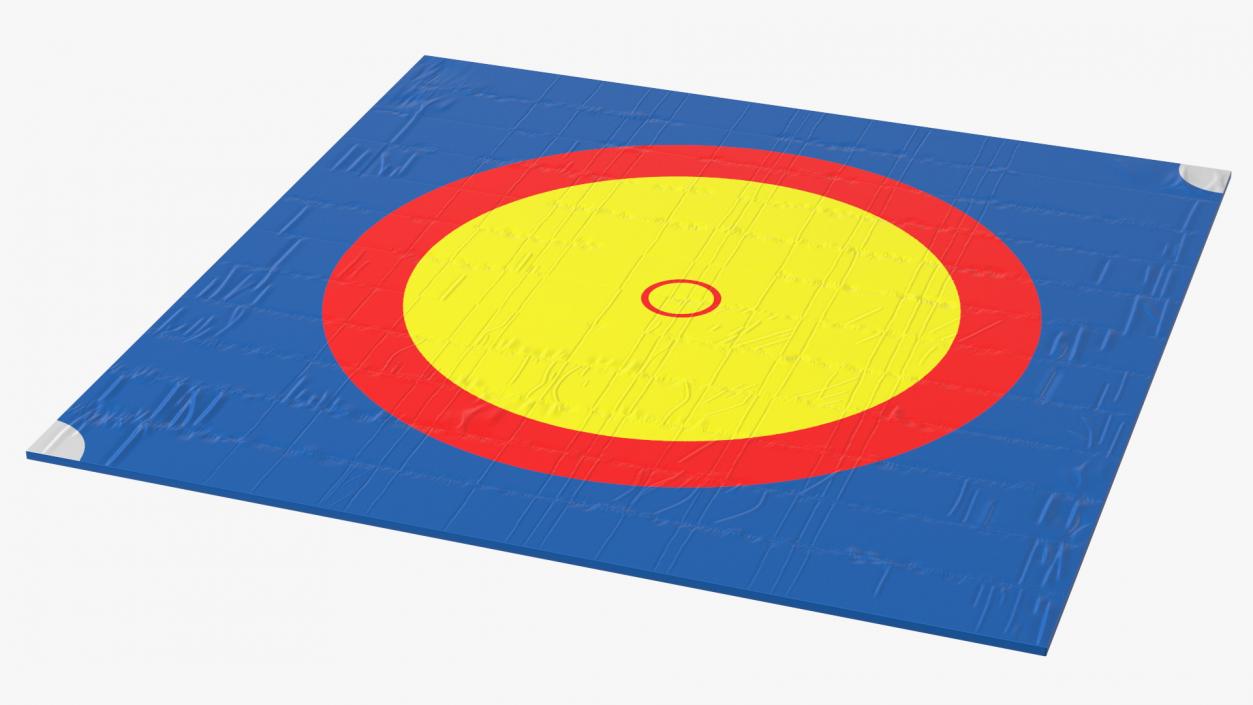 3D Olympic Wrestling Mat