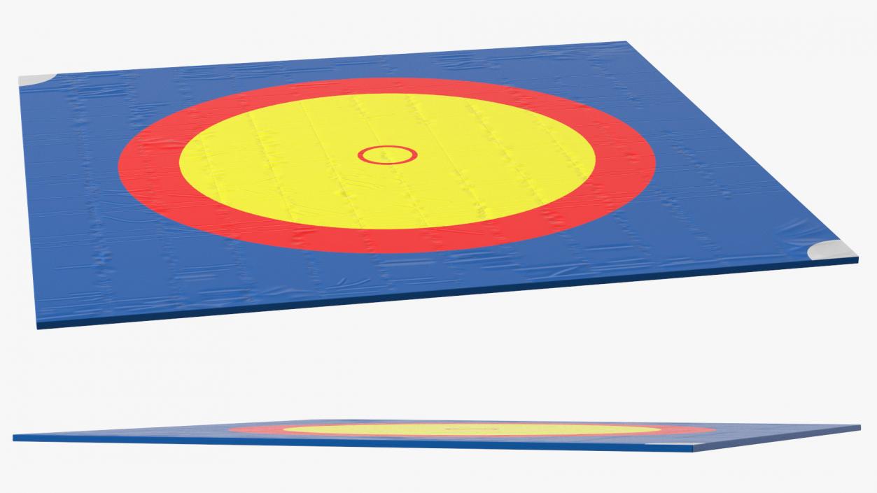 3D Olympic Wrestling Mat