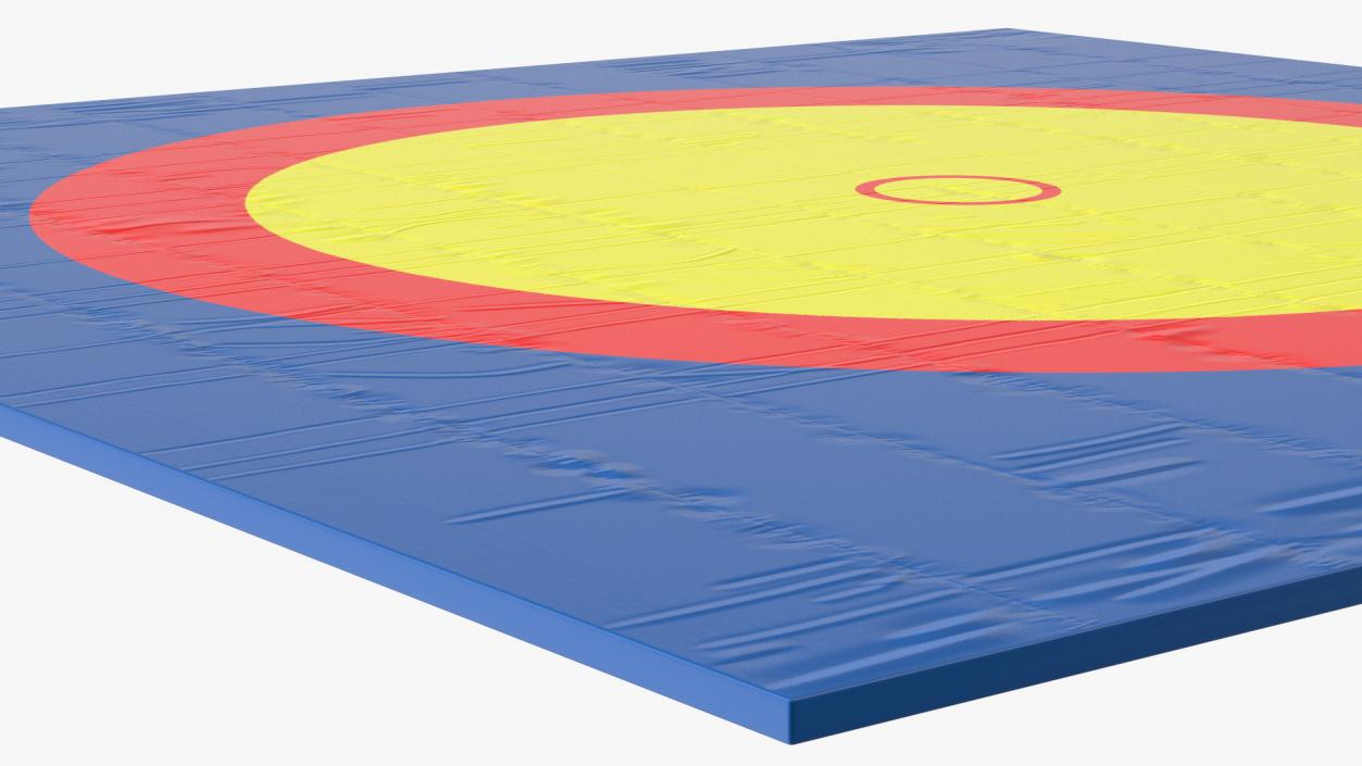 3D Olympic Wrestling Mat