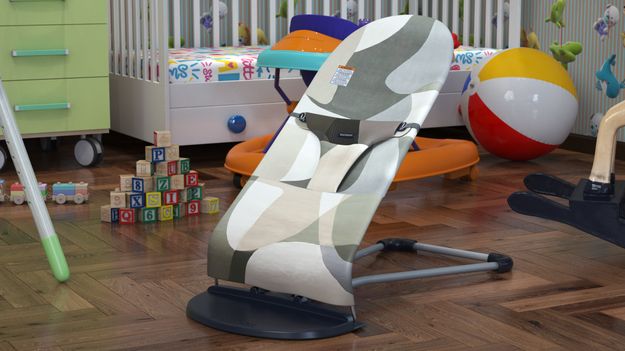 BabyBjorn Lounge Chair 3D