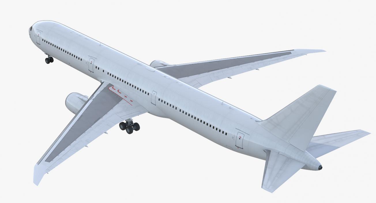 Boeing 767-400ER Generic 3D model