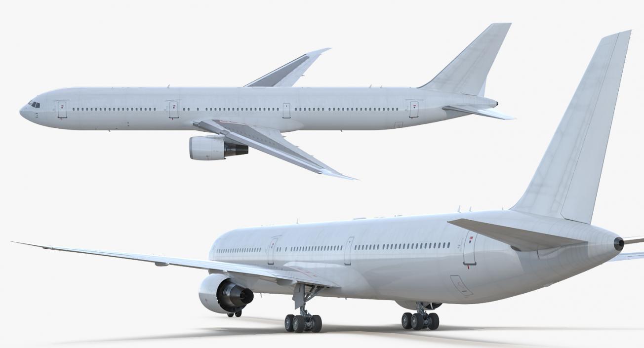 Boeing 767-400ER Generic 3D model