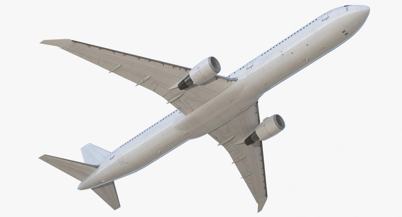 Boeing 767-400ER Generic 3D model