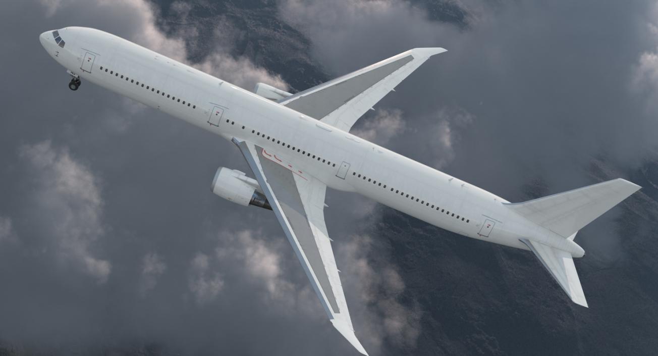 Boeing 767-400ER Generic 3D model