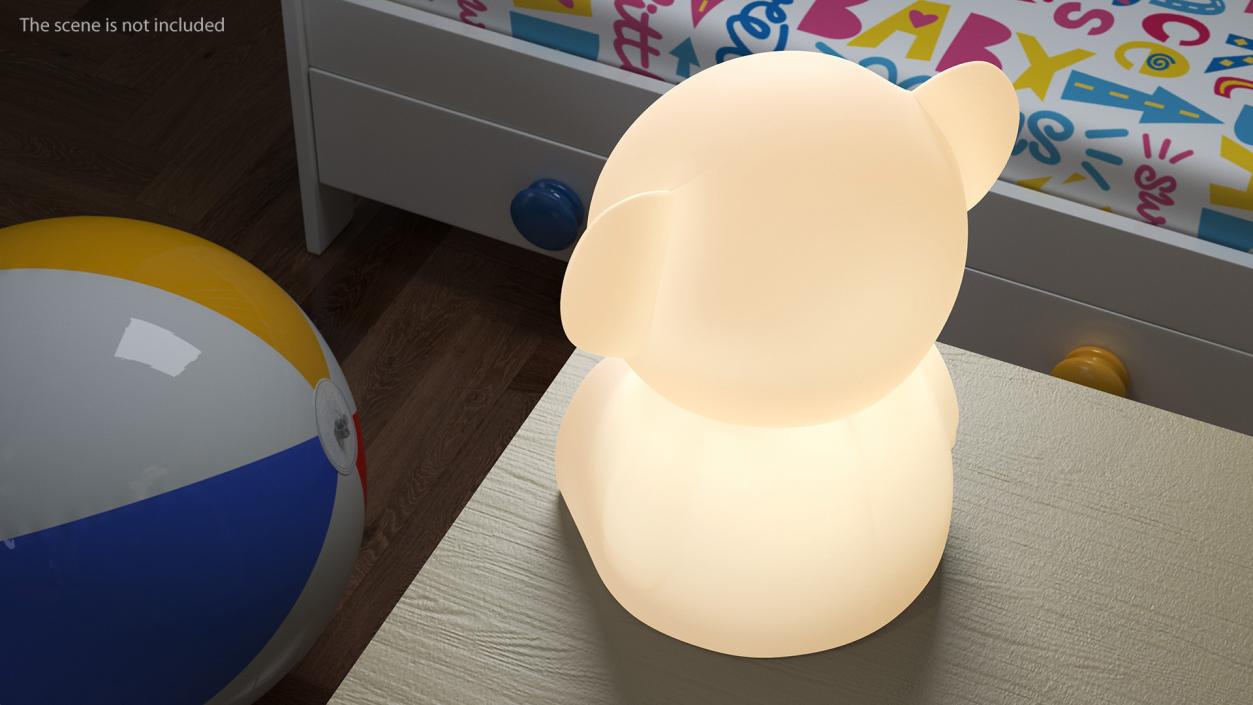 3D Lamp Shape Bear Light