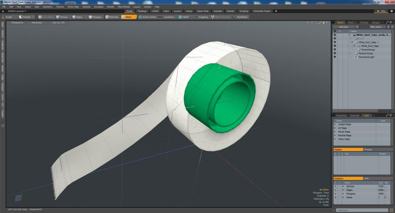 3D model White Duct Tape