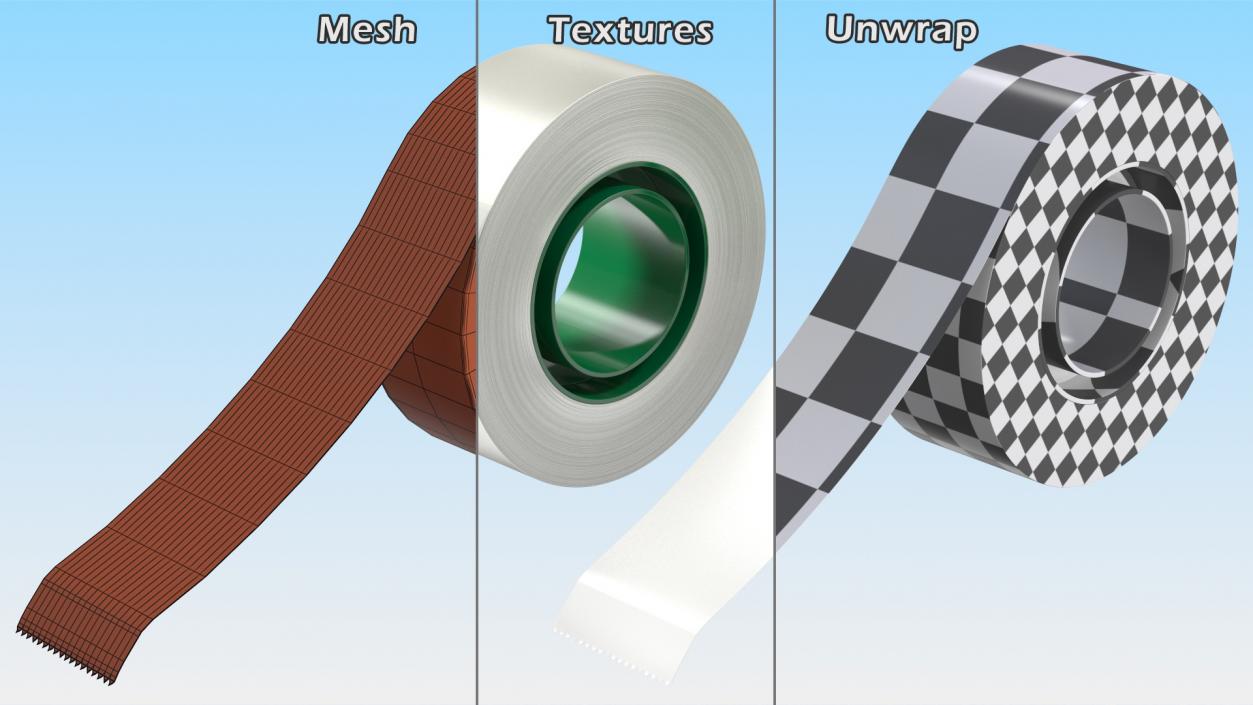 3D model White Duct Tape