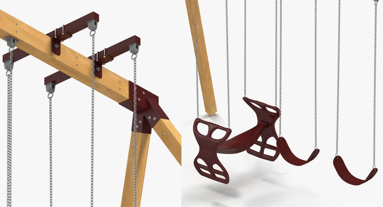 Swings Collection 3 3D model