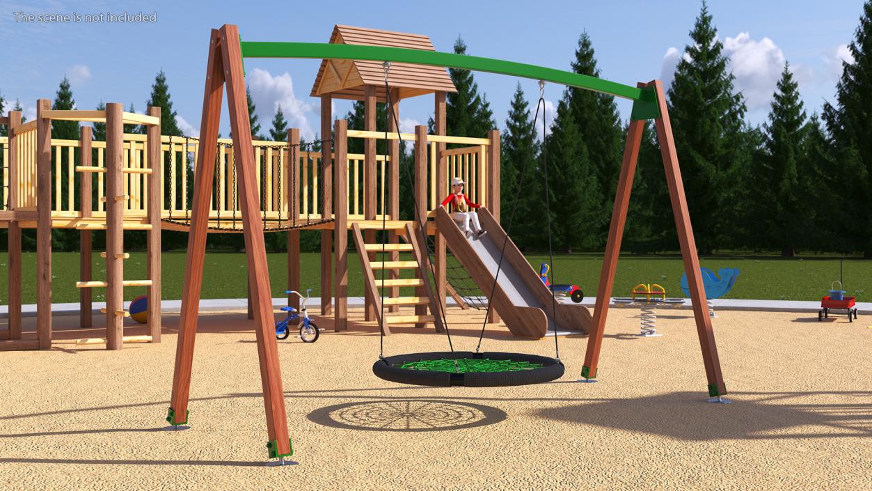 Swings Collection 3 3D model