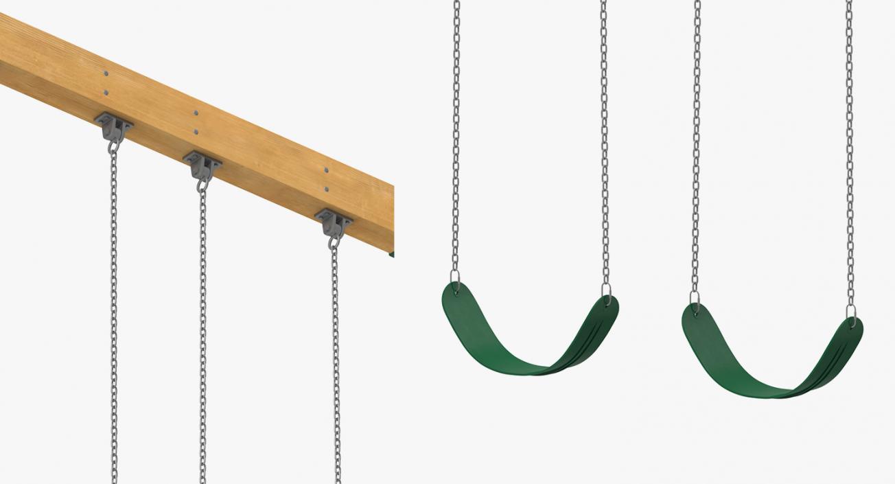 Swings Collection 3 3D model