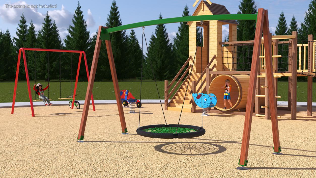 Swings Collection 3 3D model