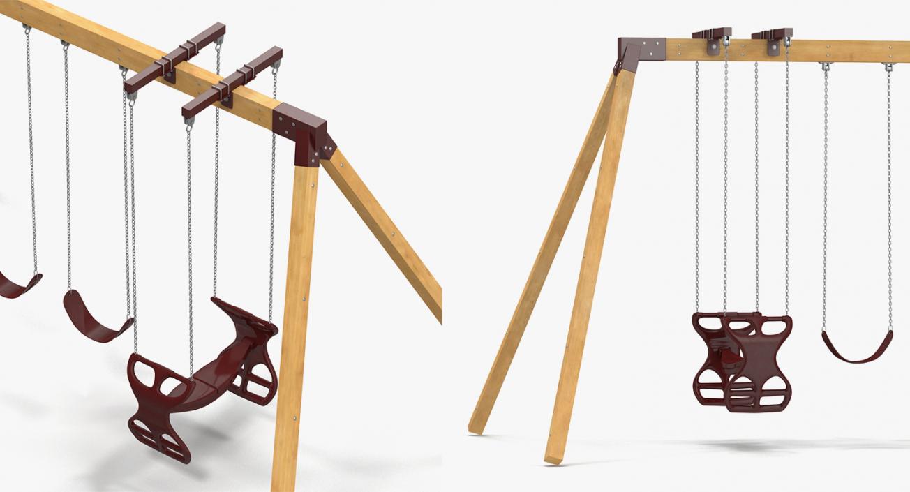 Swings Collection 3 3D model