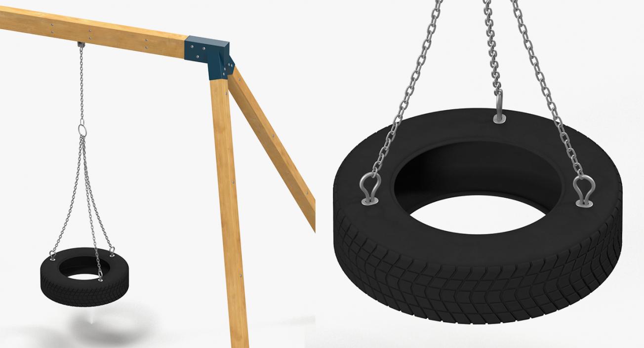 Swings Collection 3 3D model