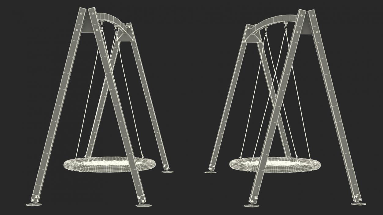 Swings Collection 3 3D model