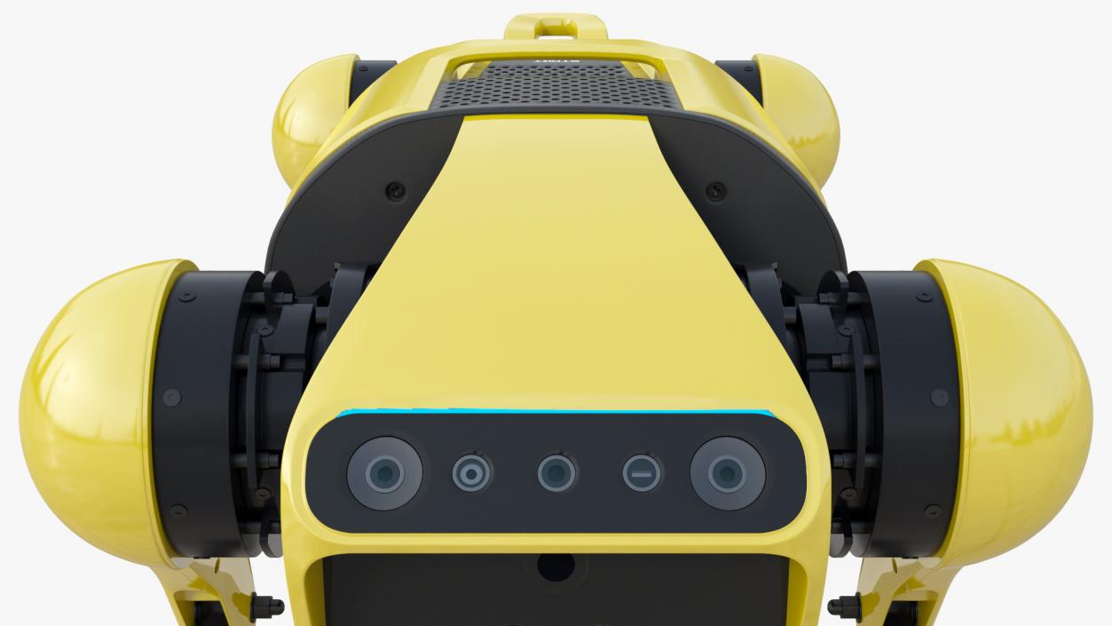 3D Dog Robot Yellow