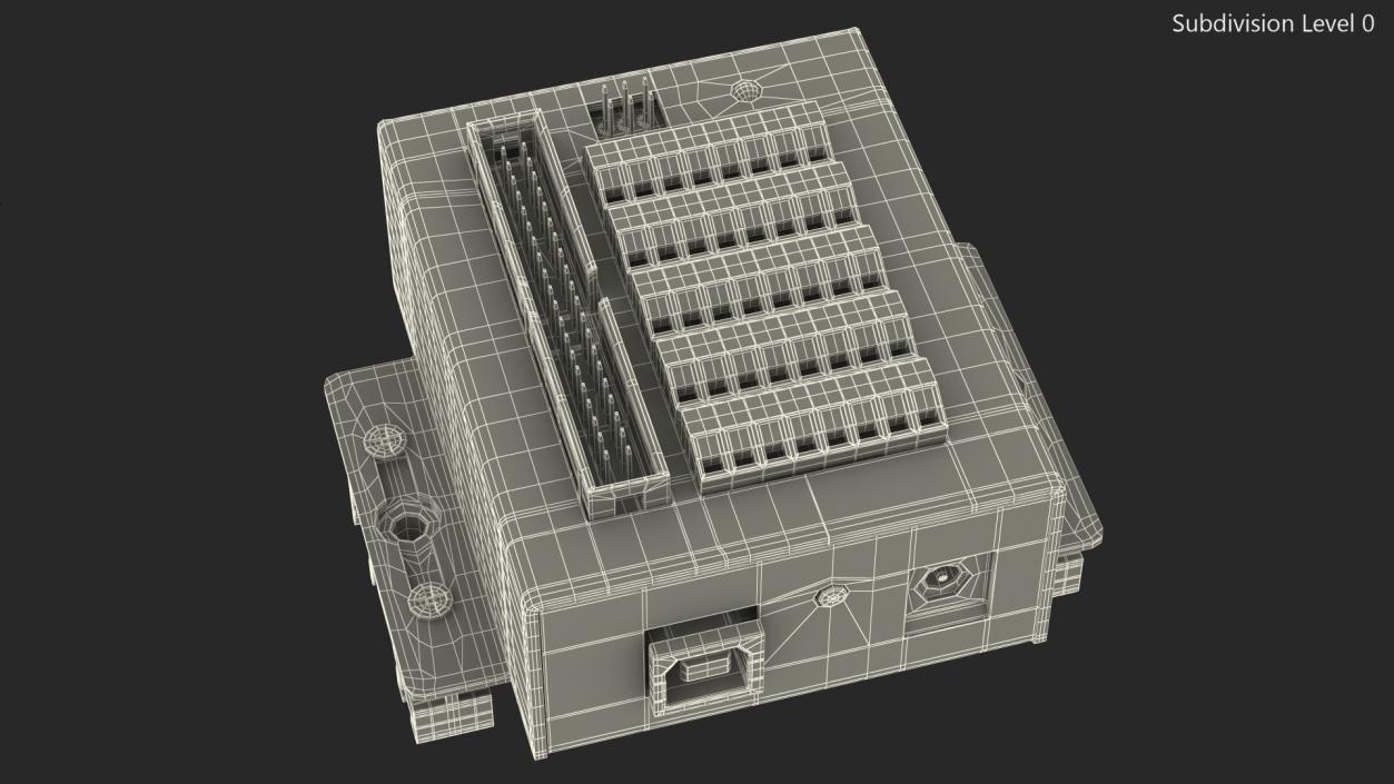 UNO Screw Terminal Block 3D model