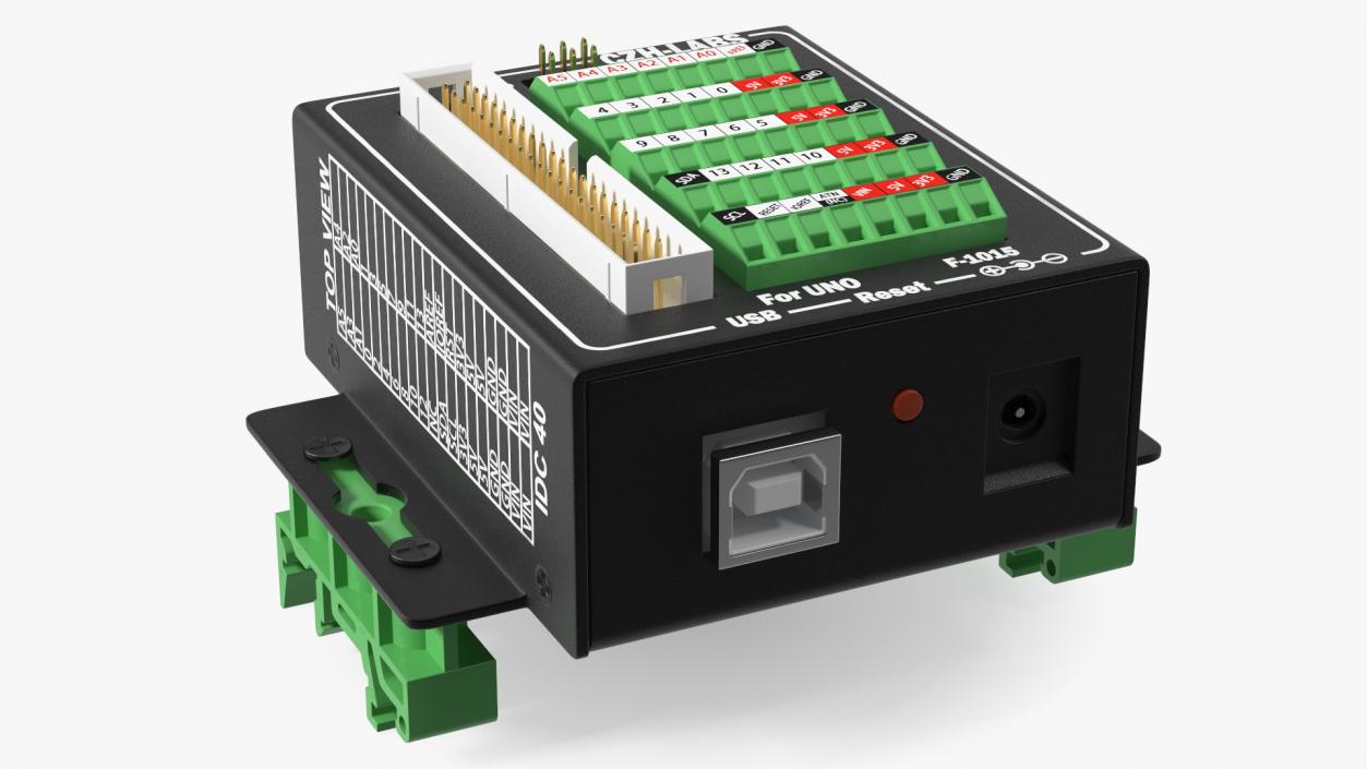 UNO Screw Terminal Block 3D model