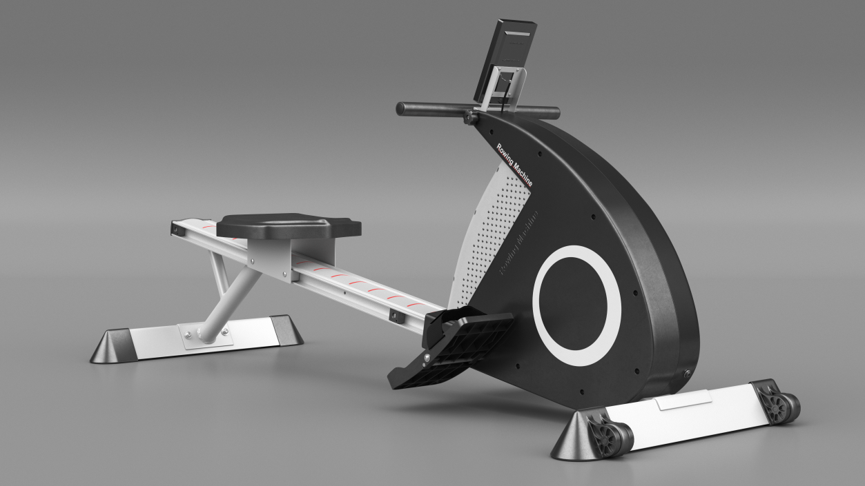 3D Magnetic Rowing Machine model