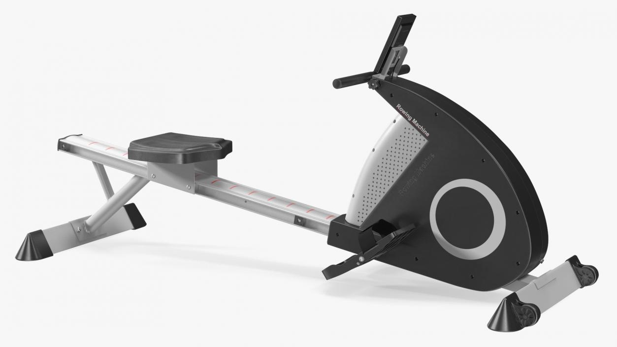 3D Magnetic Rowing Machine model