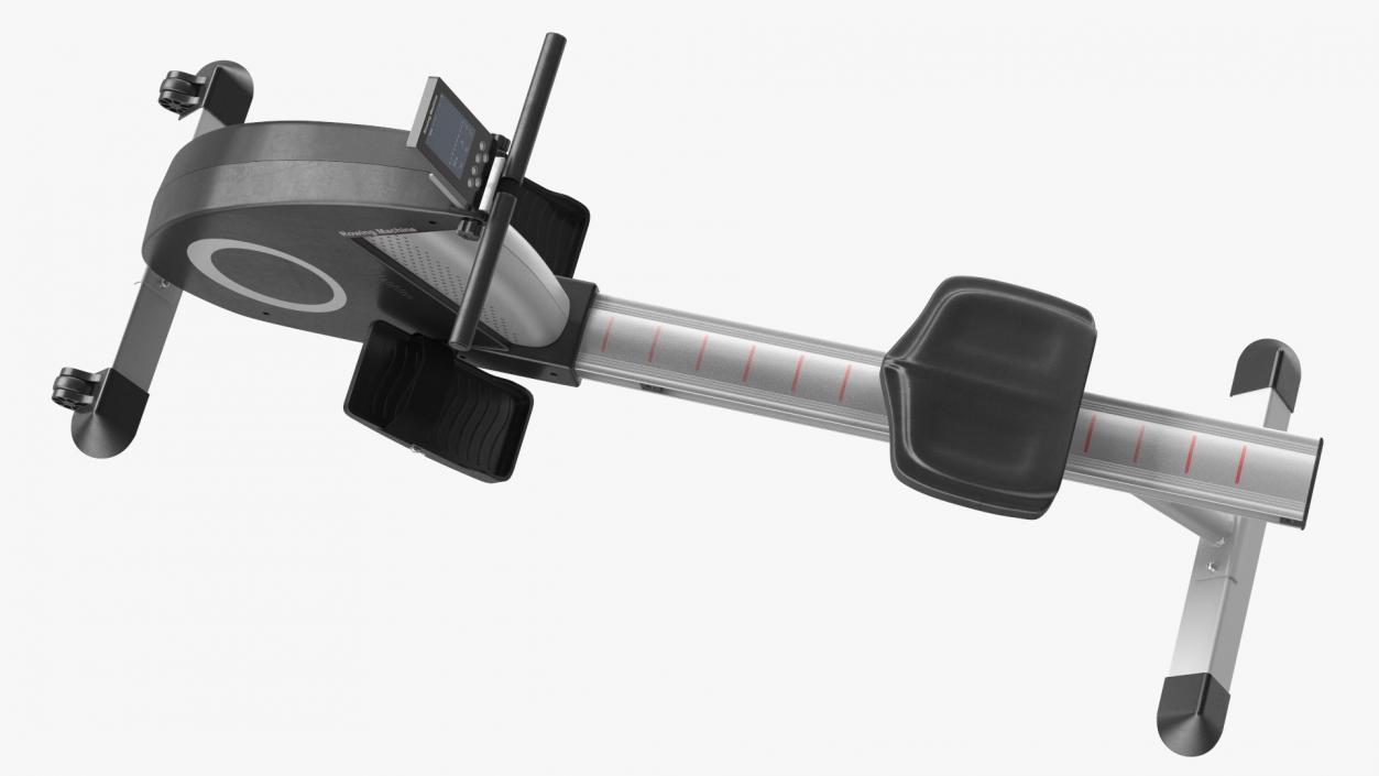 3D Magnetic Rowing Machine model