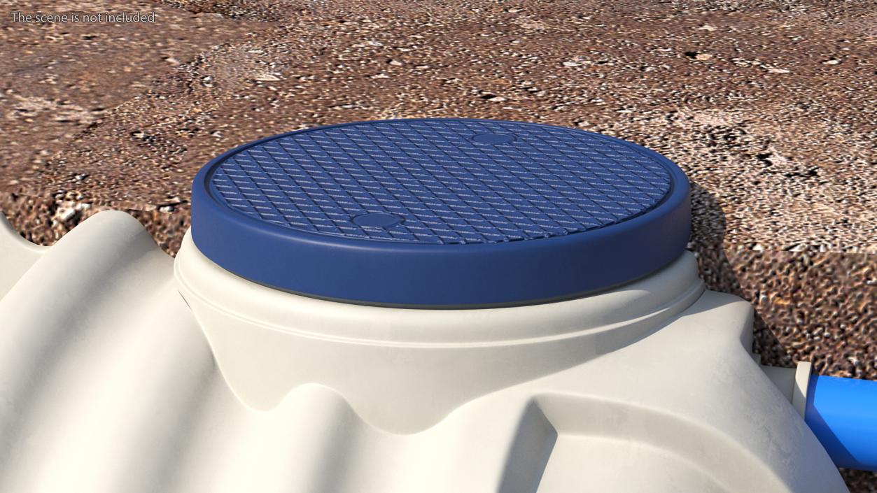 Plastic Septic Tank 3D model