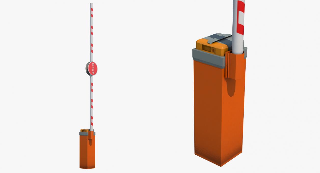 Security Gates 3D model