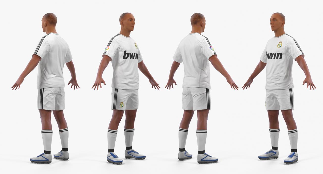 Soccer or Football Player Real Madrid 3D