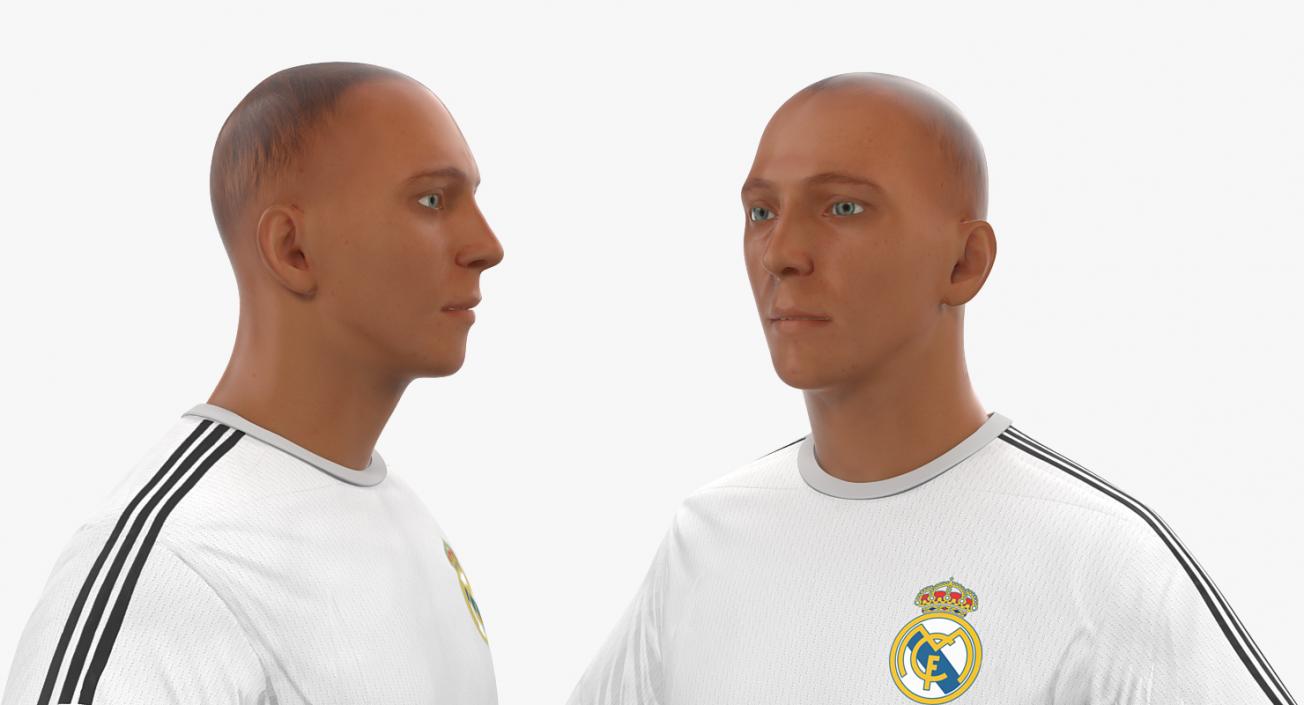 Soccer or Football Player Real Madrid 3D