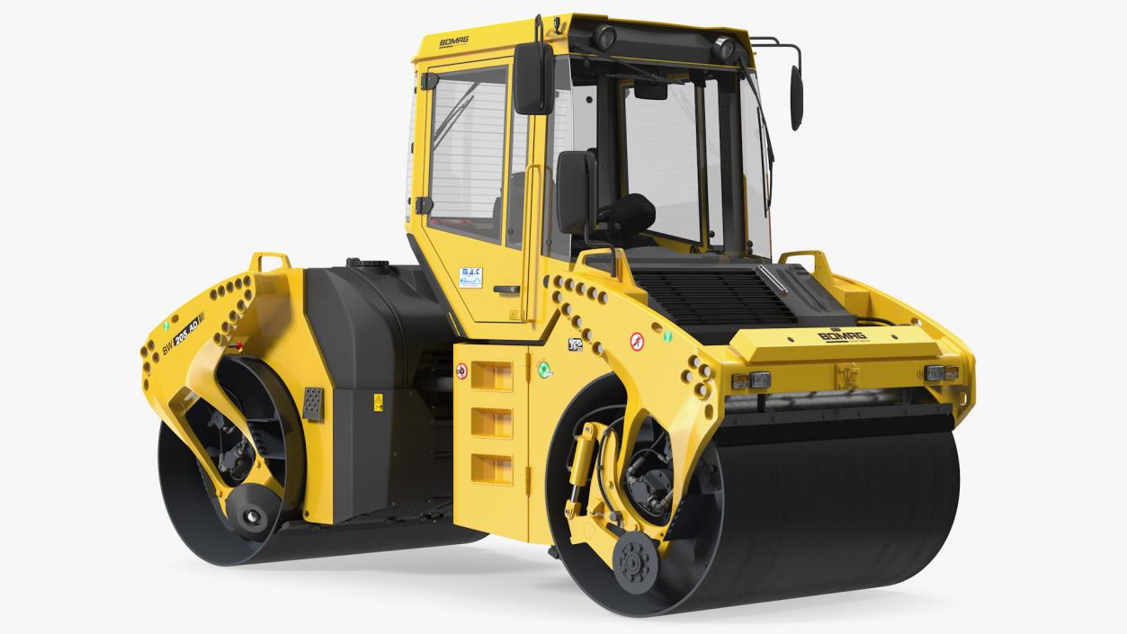 3D Road Compactors Collection 6 model