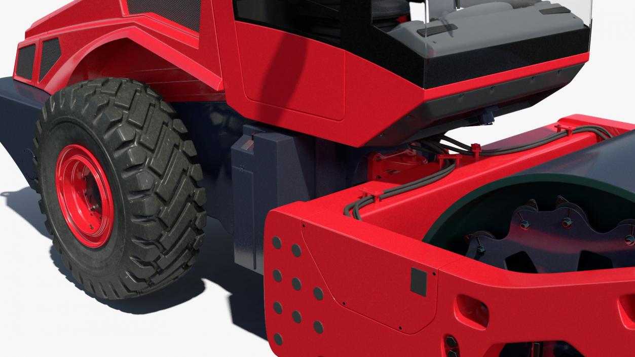 3D Road Compactors Collection 6 model