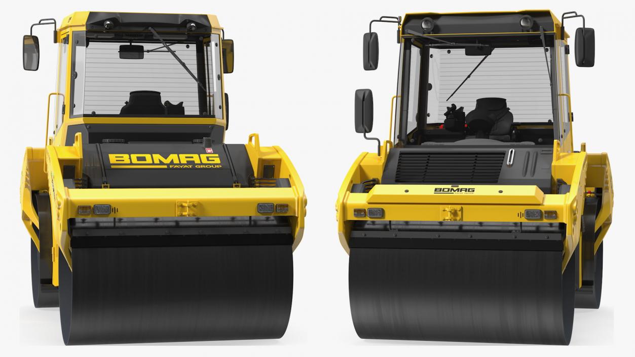 3D Road Compactors Collection 6 model