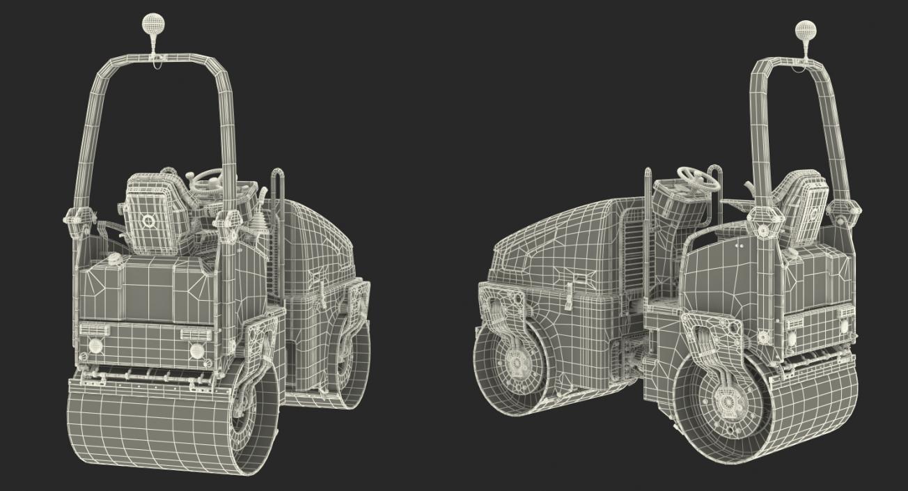 3D Road Compactors Collection 6 model