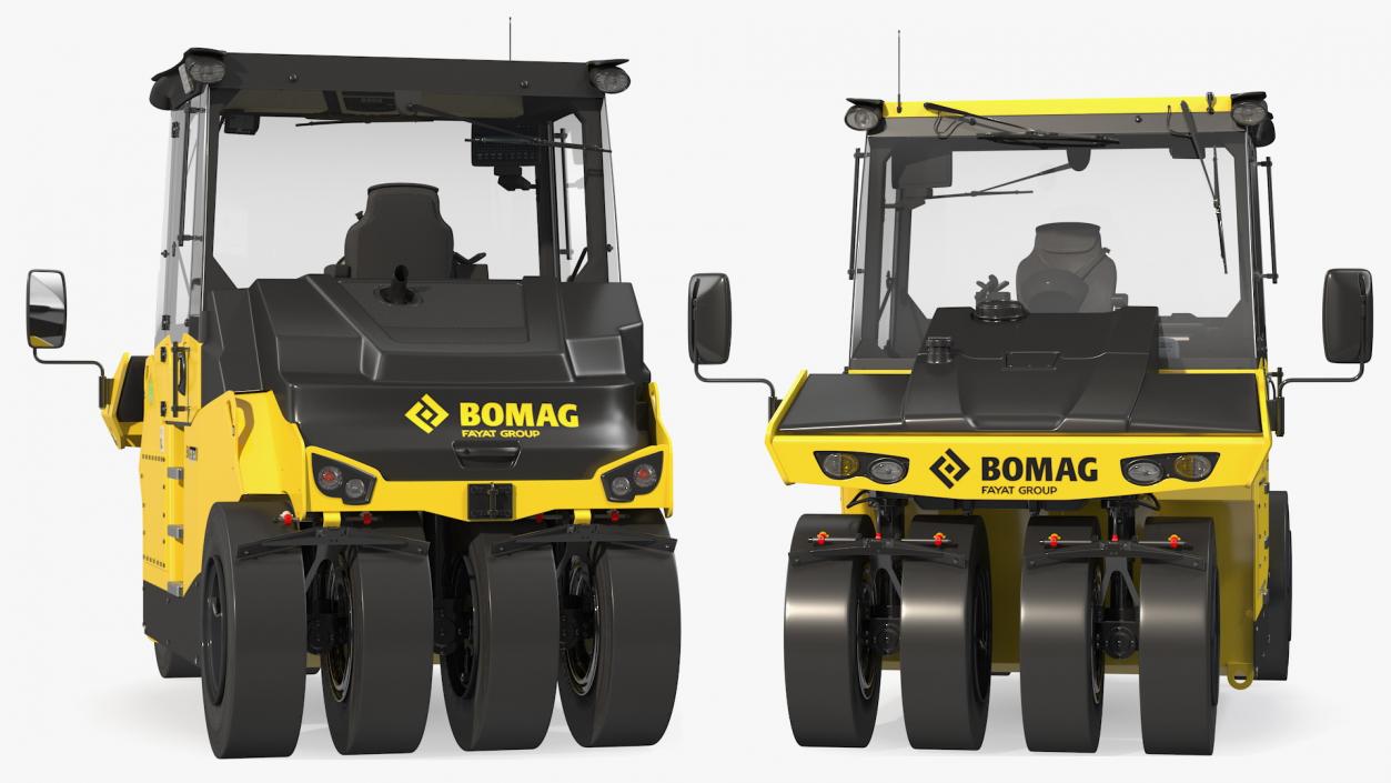 3D Road Compactors Collection 6 model