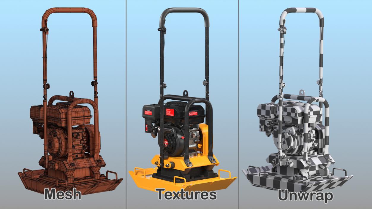 3D Road Compactors Collection 6 model