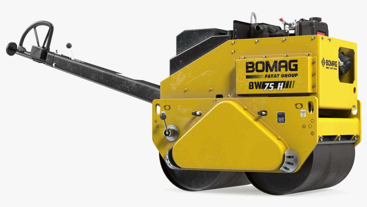 3D Road Compactors Collection 6 model