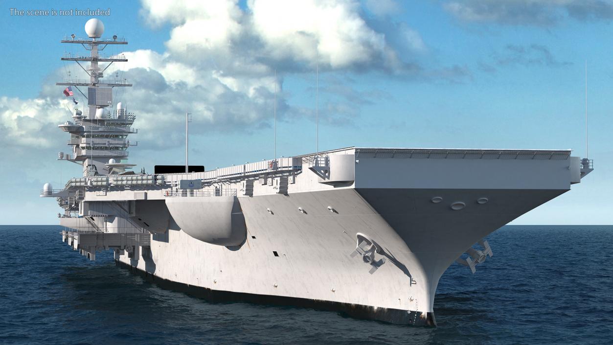 3D model USS George Washington With Aircraft