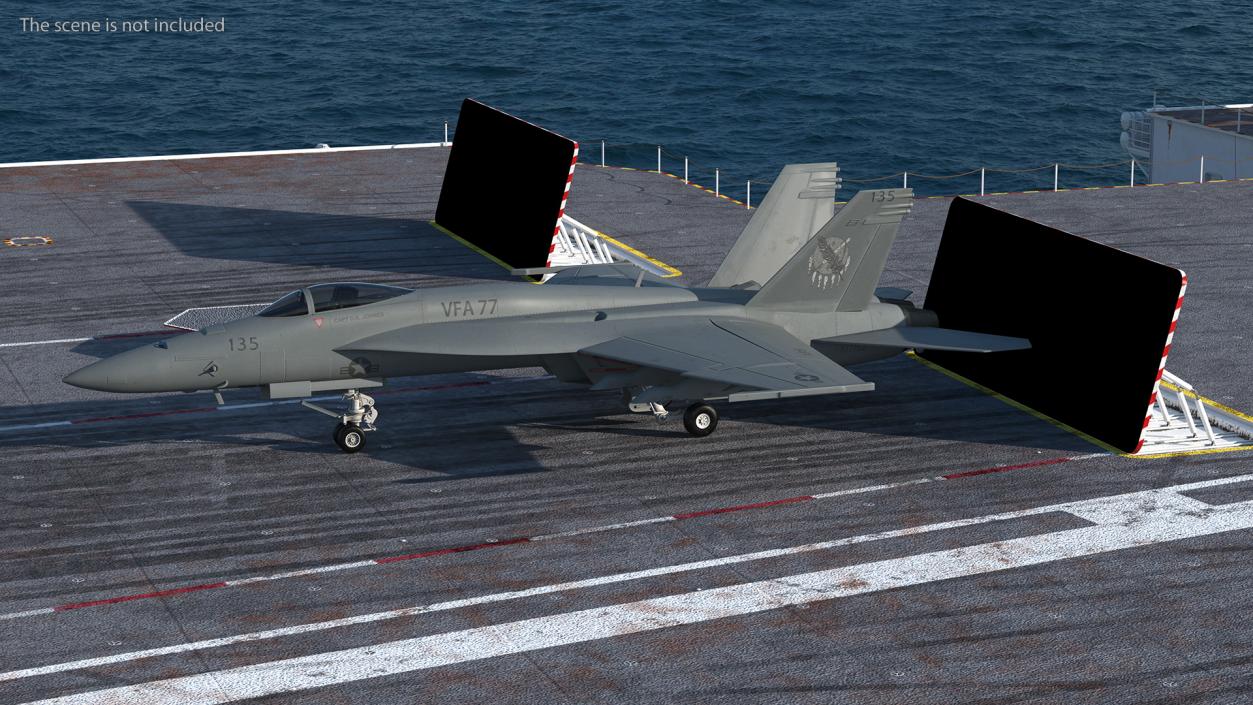 3D model USS George Washington With Aircraft