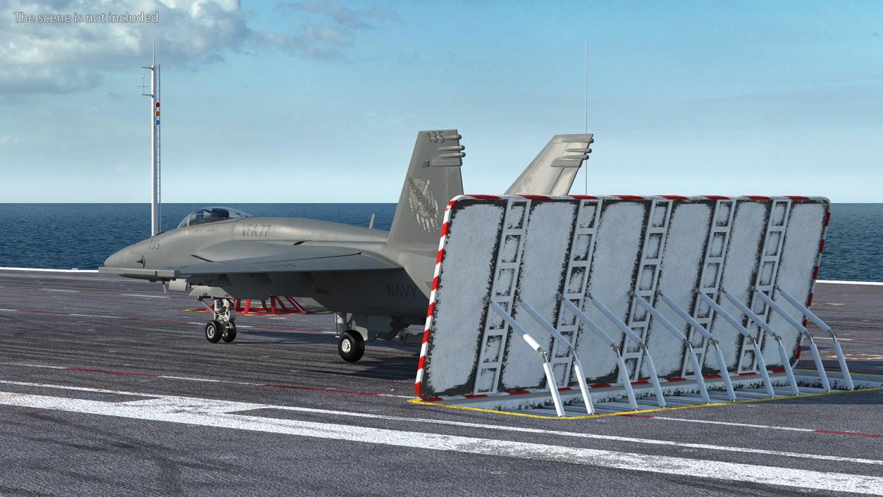 3D model USS George Washington With Aircraft